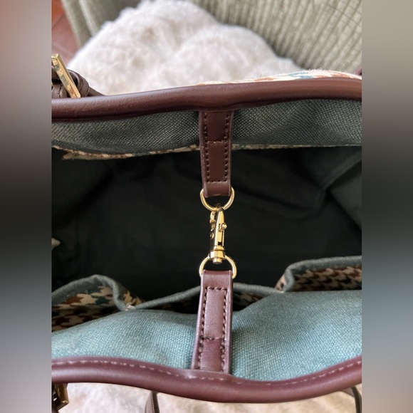 EXCELLENT CONDITION Spartina Houndstooth Tote - Picture 5 of 6